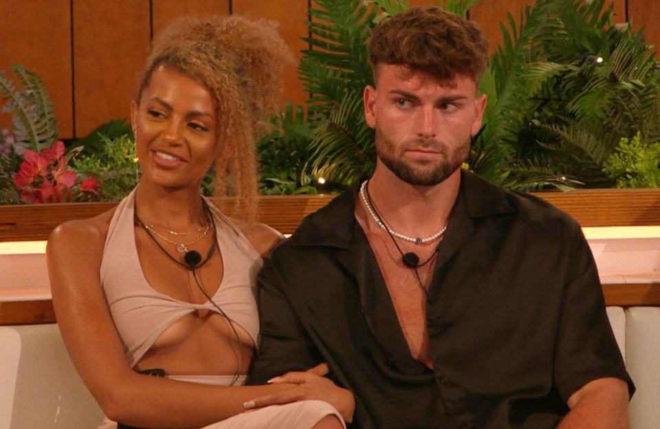 Zara took part in this year's winter Love Island