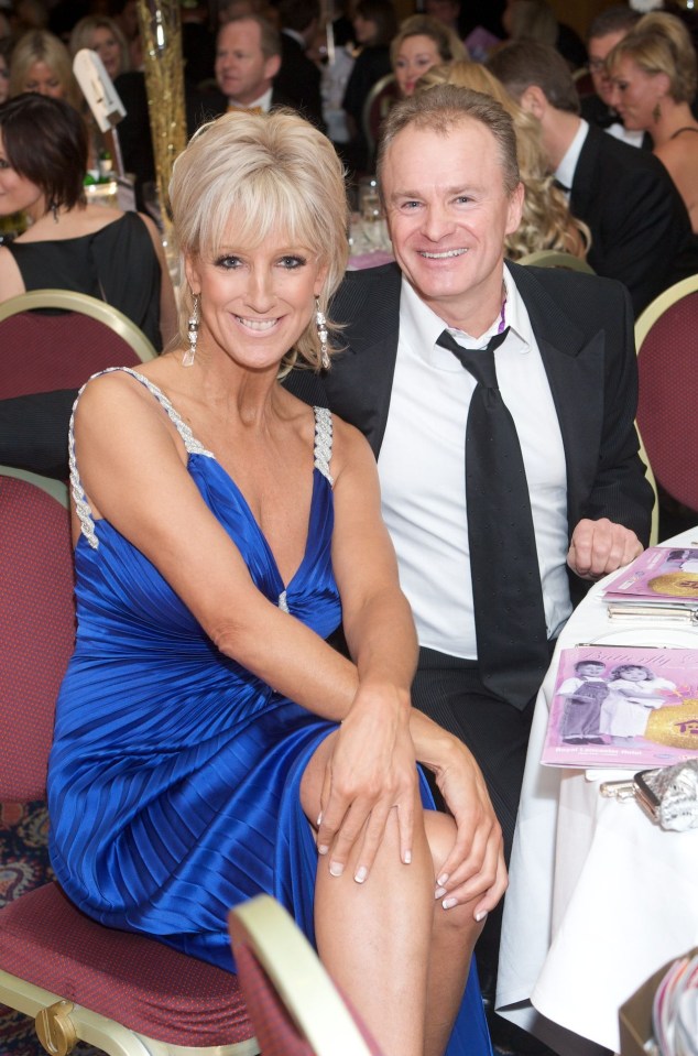 Bobby Davro and his beloved fiancée Vicky Wright