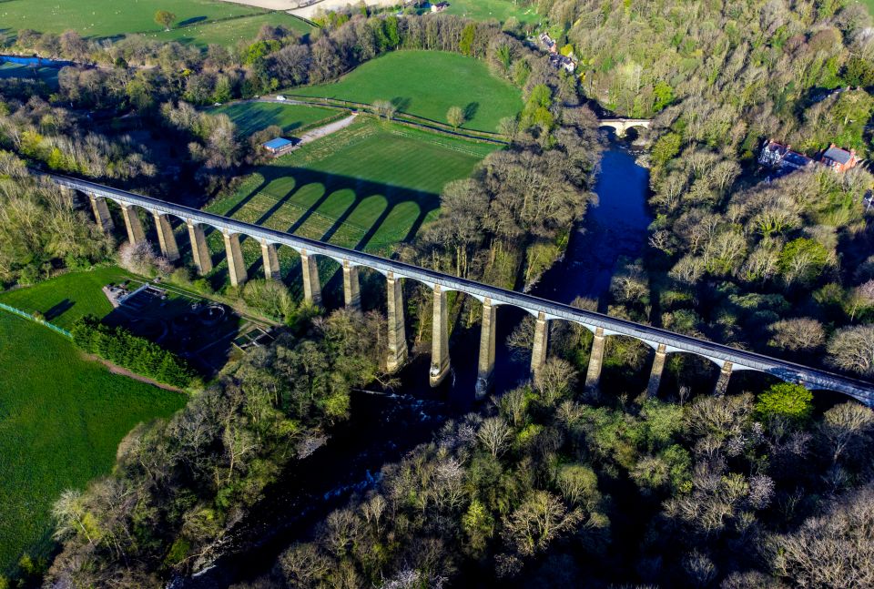 The Llangollen aqueduct can be kayaked across as part of a day trip