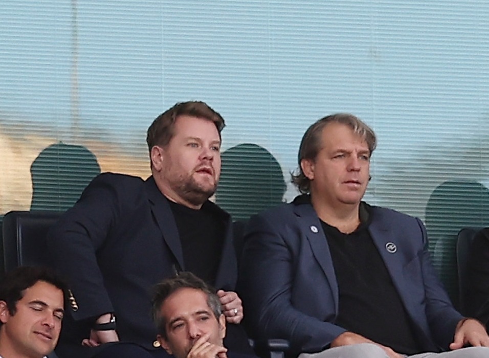 James Corden is pals with Chelsea chief Todd Boehly