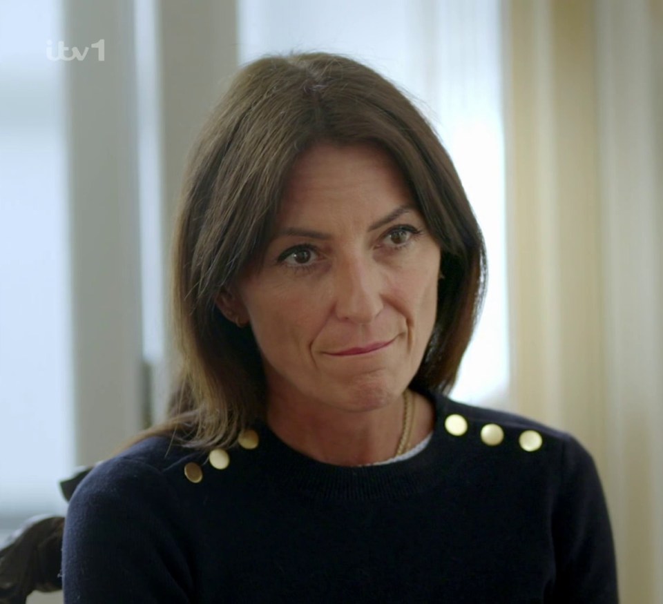 Davina McCall can good and bad news for Roy Sibblies