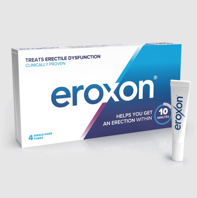 Erectile dysfunction drug Eroxon is now available to buy in the UK and Ireland