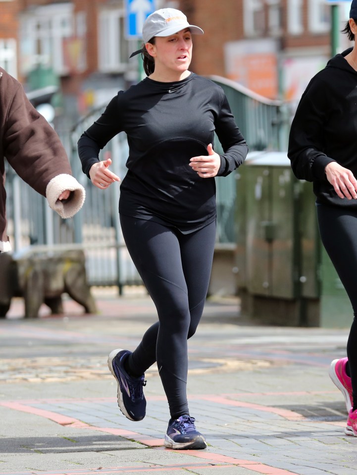 Natalie Cassidy and Heather Peace were spotted running miles together in preparation for the 2023 London Marathon