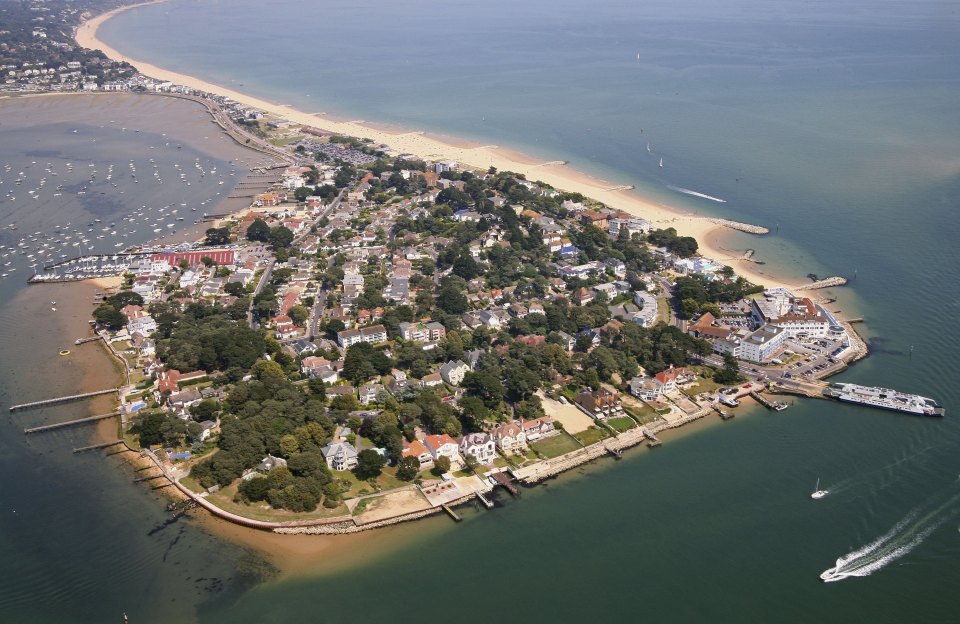 Sandbanks in Dorset is home to some of the priciest properties in the UK