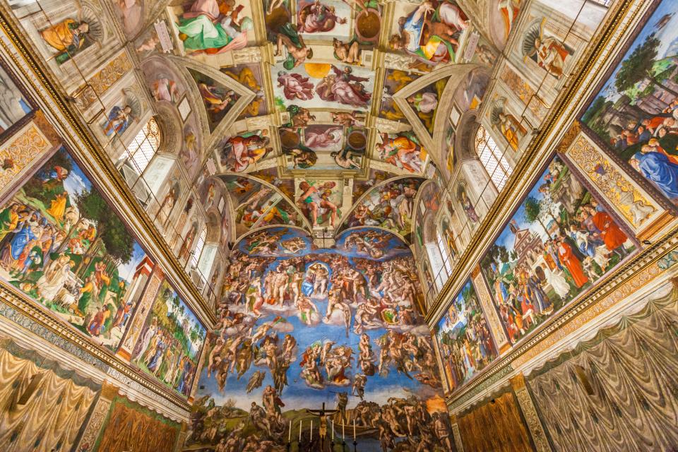 The Vatican Museums are in the heart of Rome, in Vatican City, which is home to the Pope