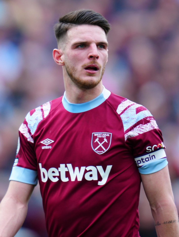 Declan Rice is another name on their list