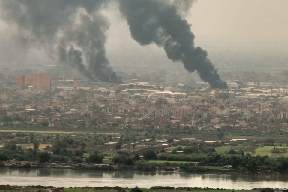 The scenes from a bombarded Khartoum which has borne the brunt of the brutal inter-warring