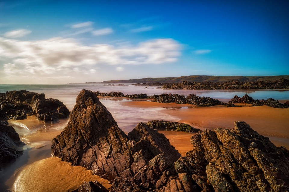 Freshwater West has also been dubbed a surfer's paradise