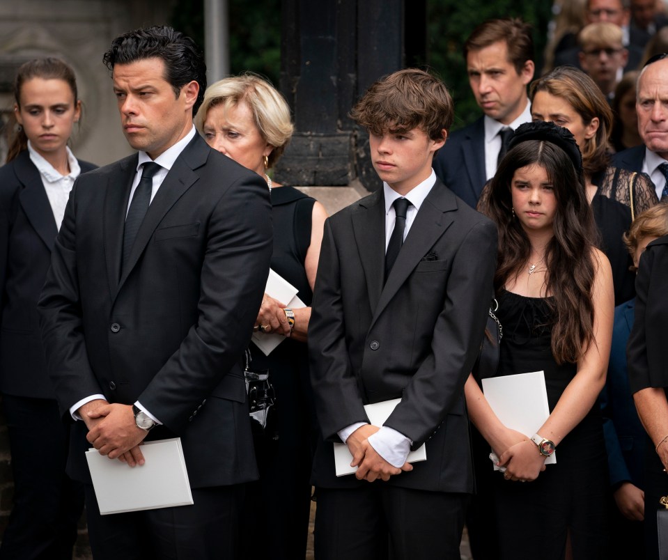 Sebastien said that if he and his children could get through Deborah's funeral, they "could get through anything"