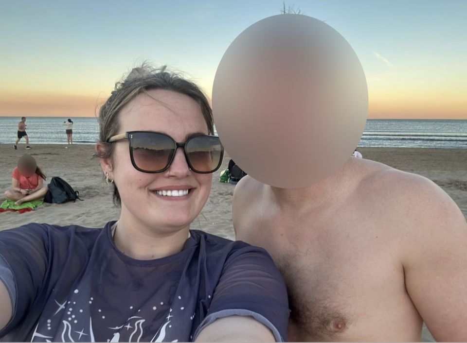 She booked the holiday to Spain just three months after meeting the man on Tinder