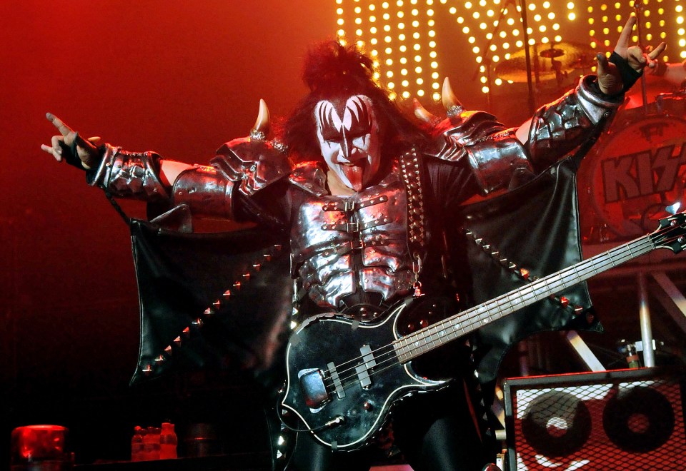 How about KISS bassist Gene Simmons?