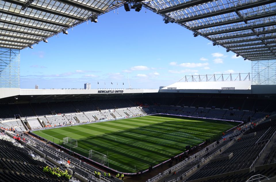 St James' Park will guarantee a cracking atmosphere in Euros games