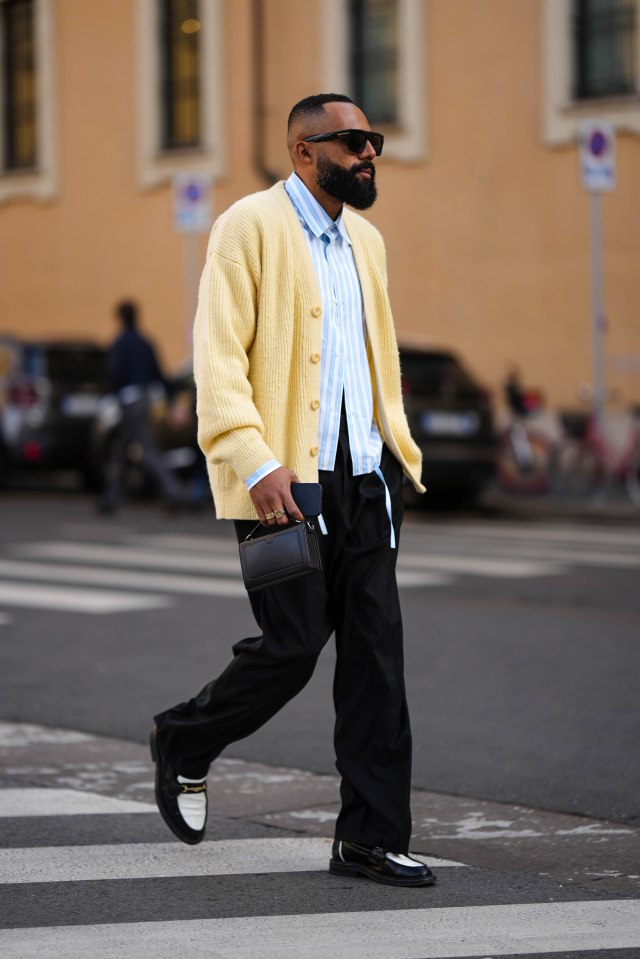 Loafers are a staple of fashion week outfits