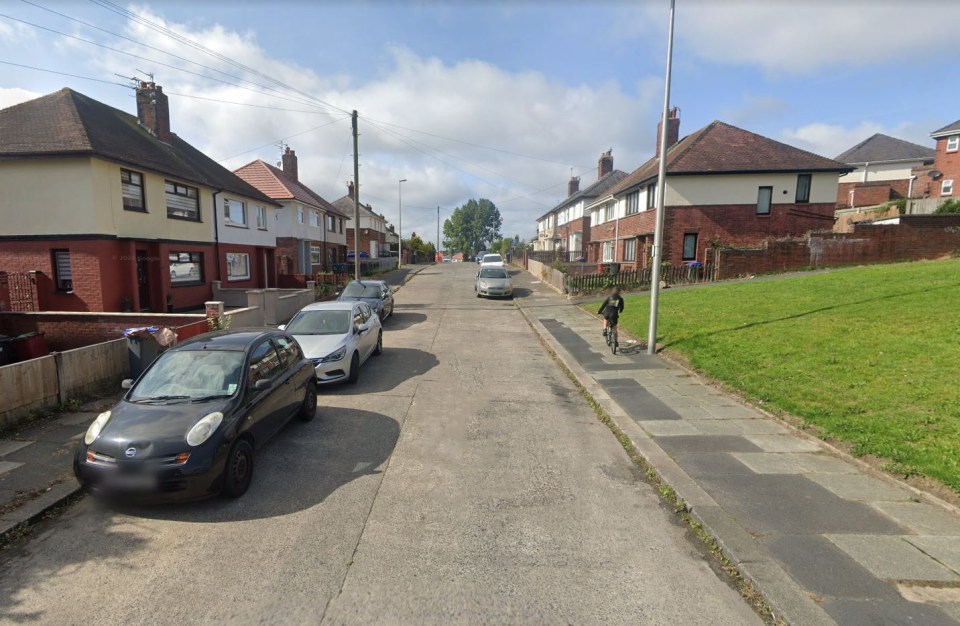 Cops were called to a report of an aggravated burglary at a property in Blackpool