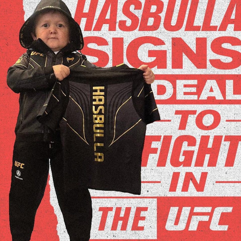 Hasbulla inked a multi-year deal with the UFC last October