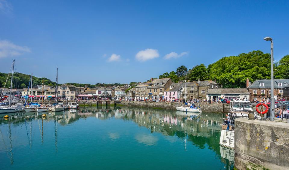 Padstow's stunning harbour draws tourists from all over the world