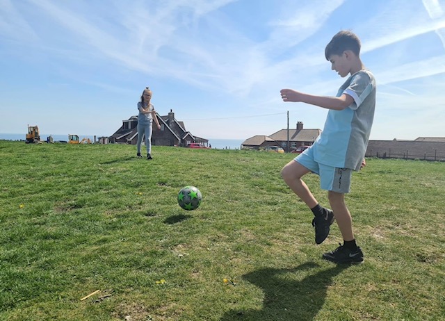 The Edwards family started going on holiday to the Isle of Wight during the coronavirus pandemic