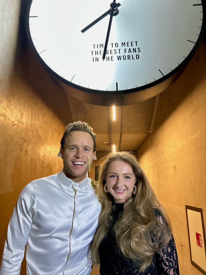 Here is our exclusive picture of Olly Murs and Sun on Sundays Emily Webber</p>
<p>from Emily Webber</p>
<p>Olly Murs and me  taken at the OVO Hydro in Glasgow on 21/04/23