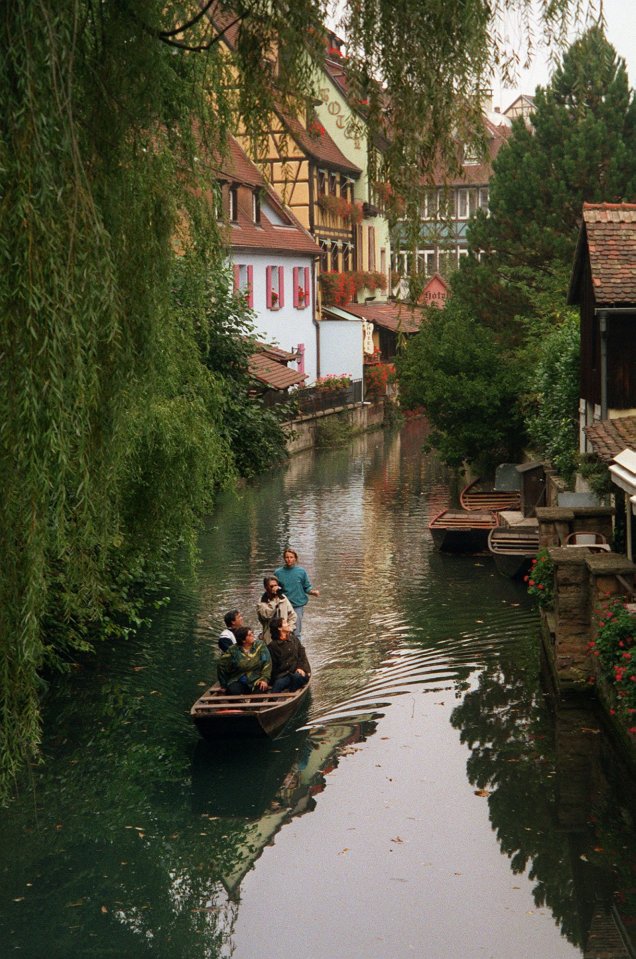 The town is located in France but less than 25km from the German border