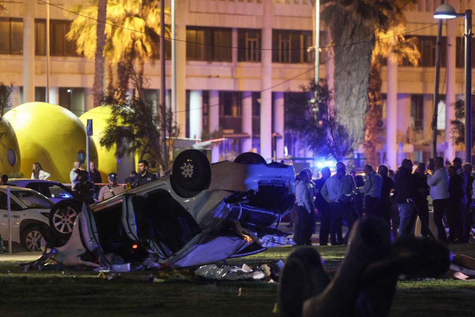 British casualties have been confirmed after the horror crash in Tel Aviv