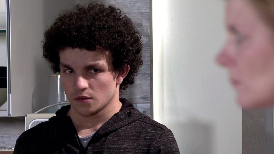 Alex plays Simon Barlow in Corrie