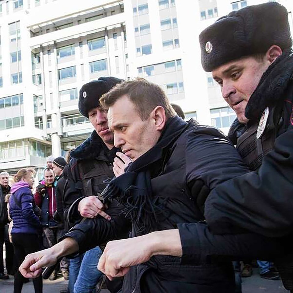 Navalny was jailed in 2021