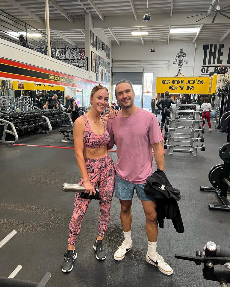 Joe Wicks with wife Rosie