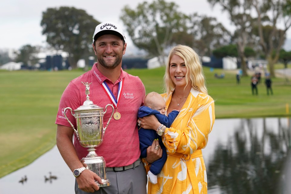 Jon Rahm and Keeley Cahill have been an item since 2017 and have a son called Kepa