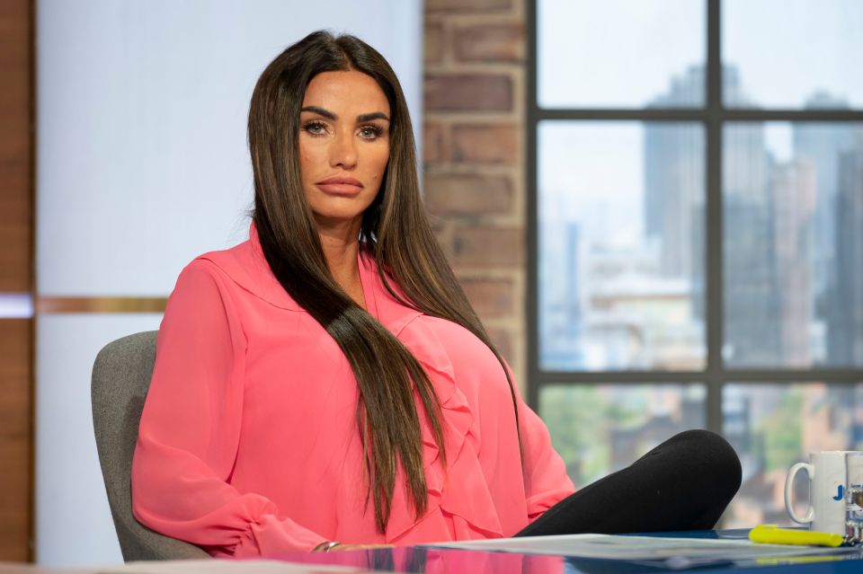 Katie Price has taken to Instagram following the sacking of two MET Police officers