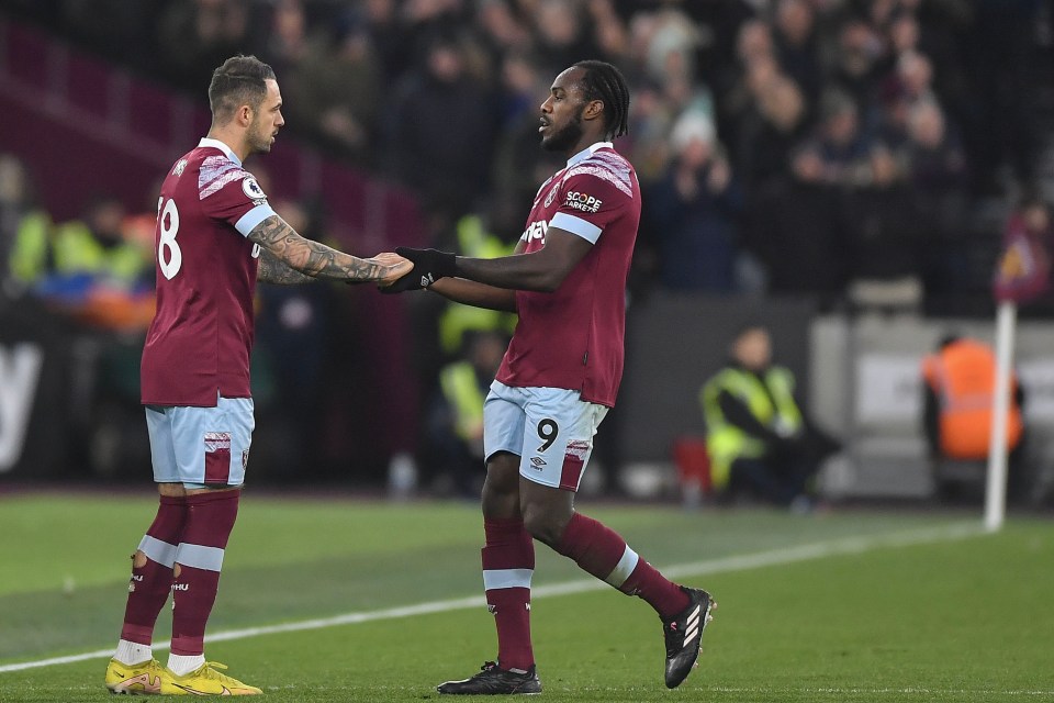 Michail Antonio and Danny Ings have been short of goals recently