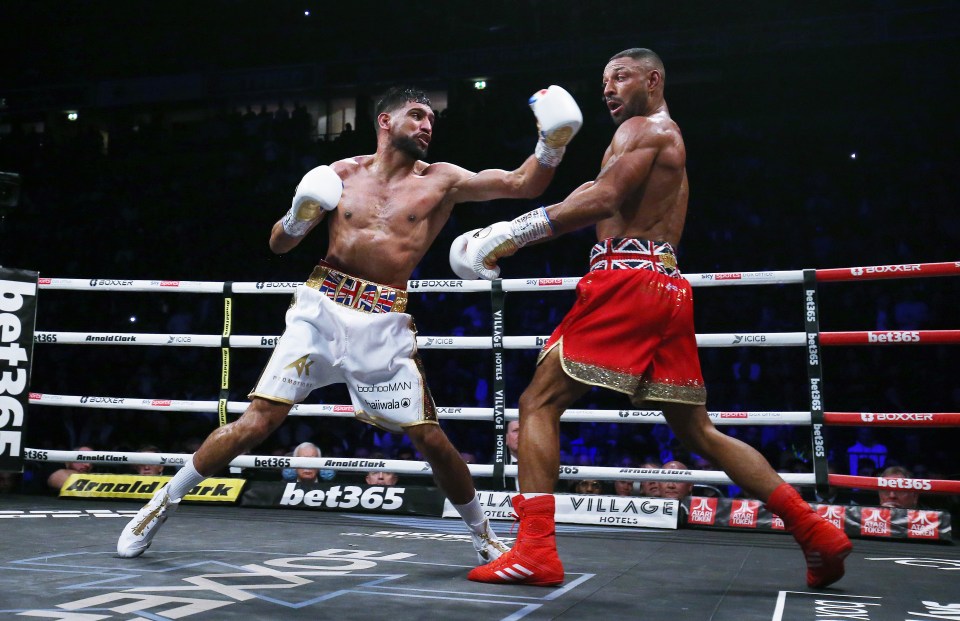 Amir Khan lost to Kell Brook by sixth-round TKO last year