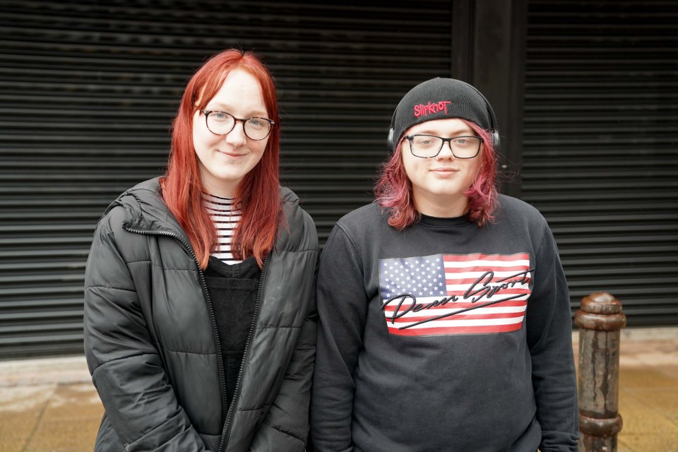 Maisie Wakeman (left) and Charlie Bates believe the area is 'more dangerous'