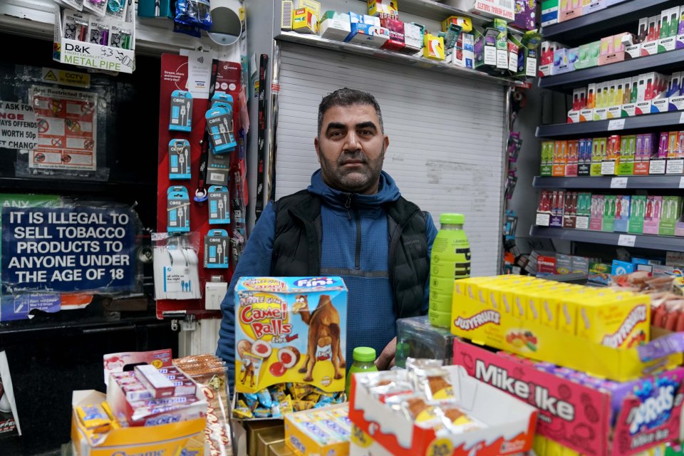 Shopkeeper Alan Aziz says he can't stop teens stealing from his business