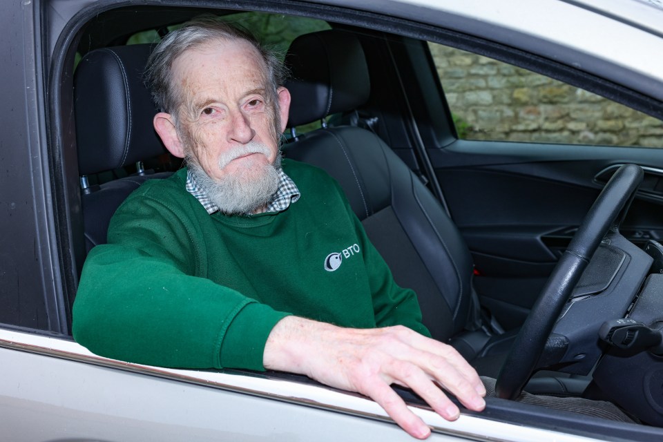 Pensioner Bill Ball was handed a fine for driving in a bus lane in Nottingham