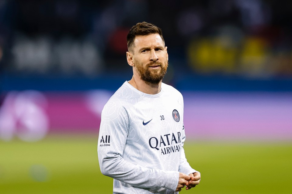 Lionel Messi was booed by PSG fans against Lyon