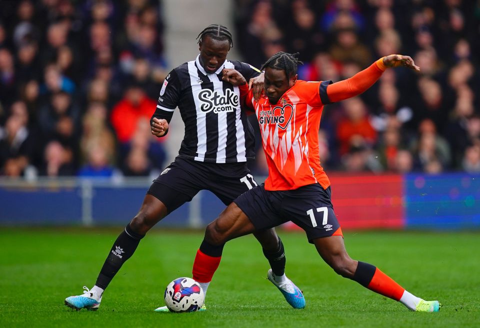 Watford took on Luton in their local derby at Kenilworth Road