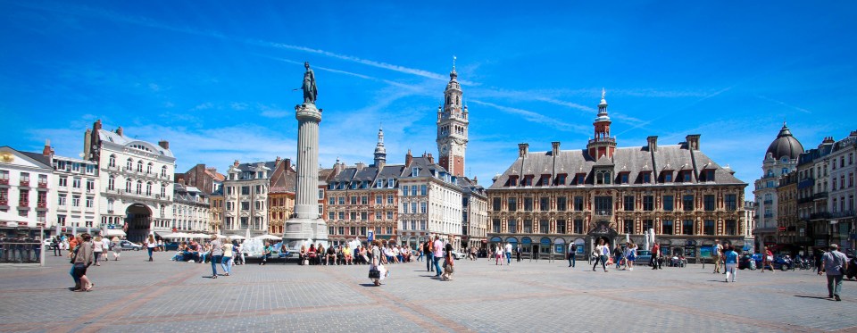 The best views of Lille are found up the 366 steps of the Belfry Tower