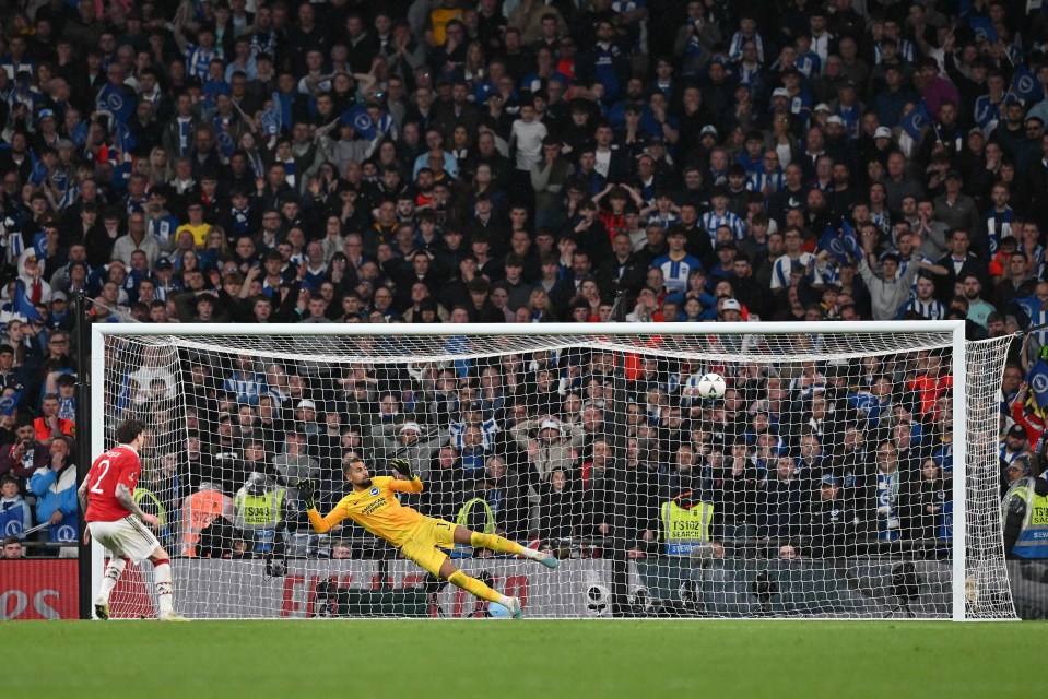 Victor Lindelof scored the winning penalty in the shoot-out