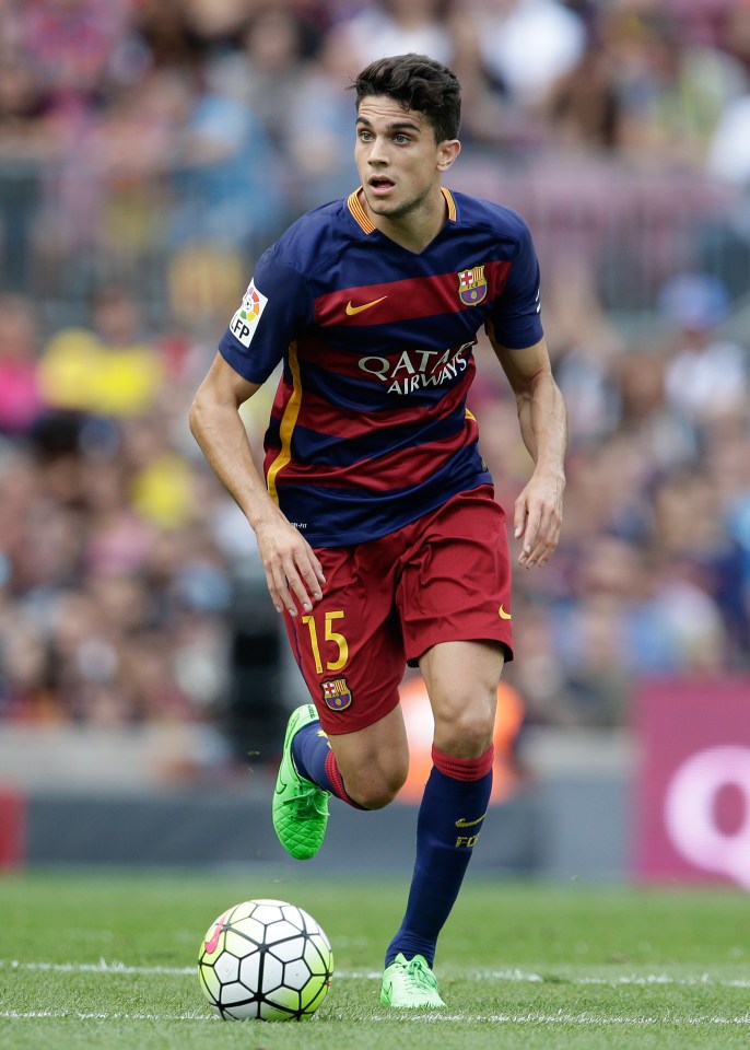 Bartra spent six years at Barcelona after graduating from La Masia