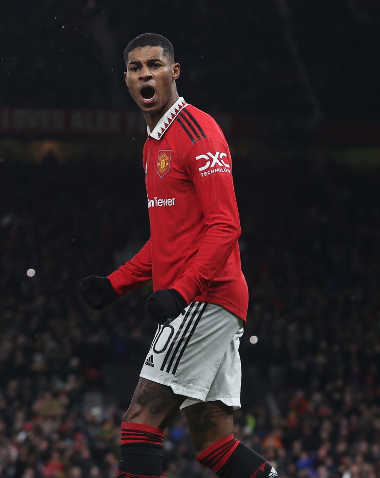 Marcus Rashford has just over 12 months left on his deal