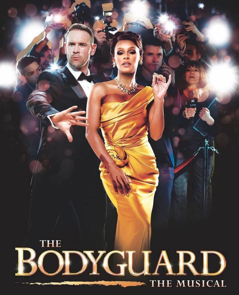 Former Pussycat Doll Melody Thornton stars in The Bodyguard The Musical