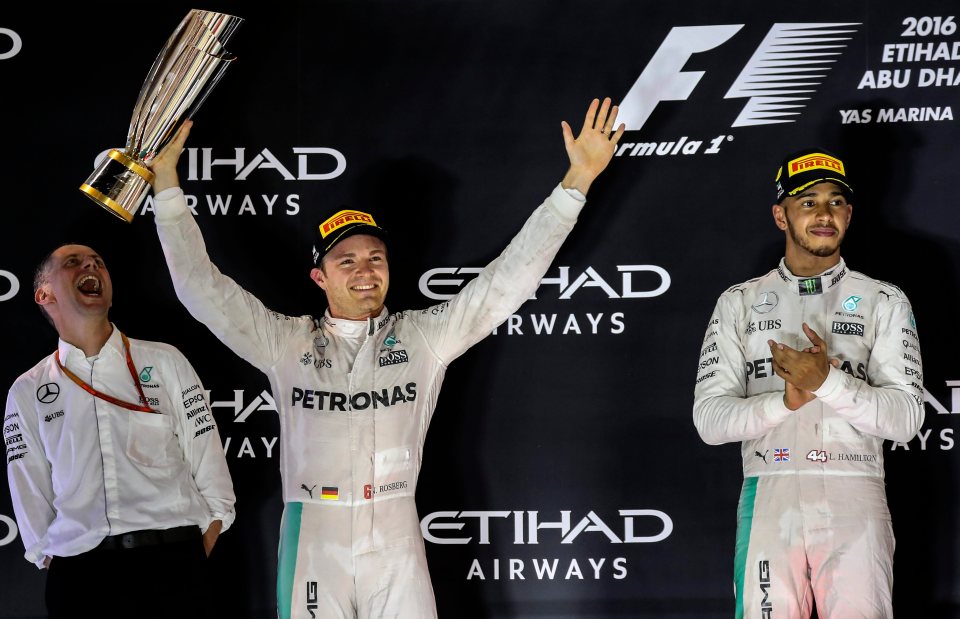 Nico Rosberg beat Mercedes team-mate Lewis Hamilton to the 2016 title