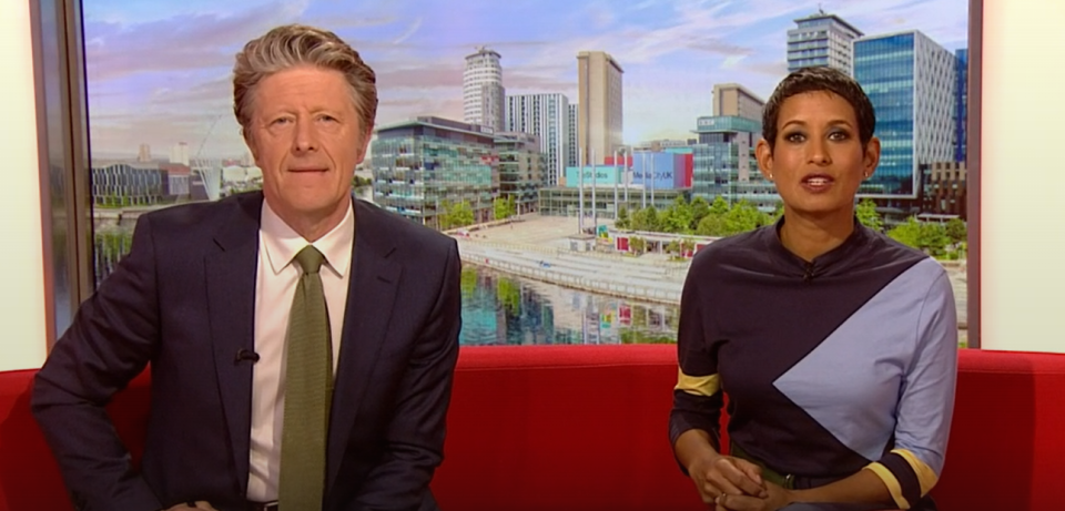 A BBC Breakfast star took a swipe at Charlie Stayt as she posted a  behind-the-scenes selfie