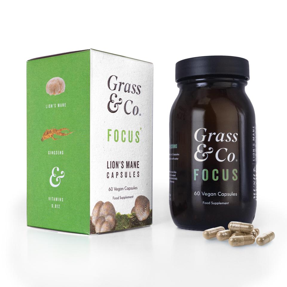 Grass & Co's capsules improve concentration levels