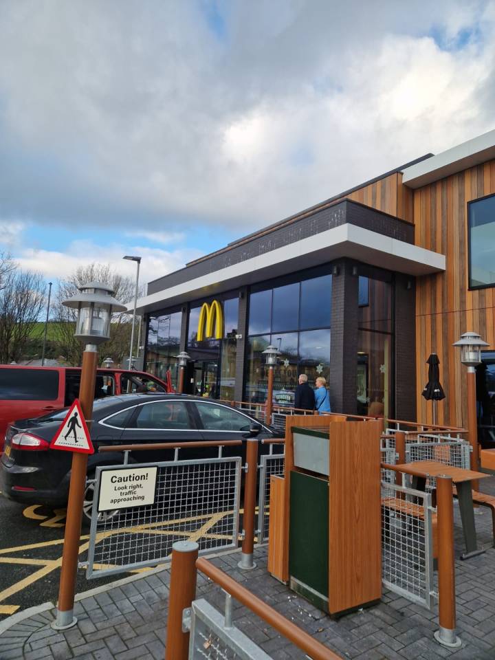 McDonald’s in Welshpool, Powys is one of the best McDonald’s in the world