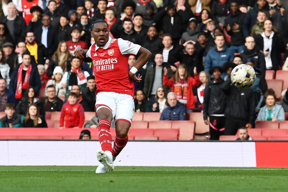 Omari Benjamin put Arsenal in front early on