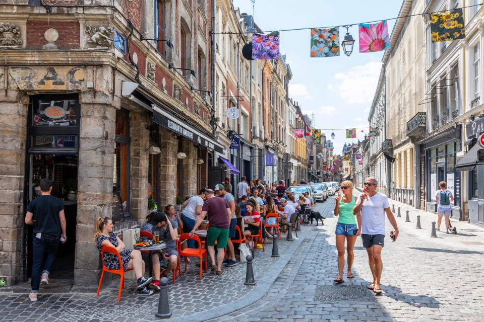 Just one hour 22 minutes after leaving London’s St Pancras Station I was in Lille