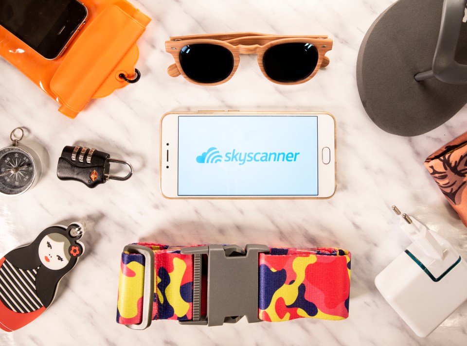 Skyscanner searches for flights and online travel agents, such as Expedia and Ebookers