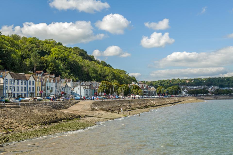 Human remains have been found in Mumbles, a popular seaside town