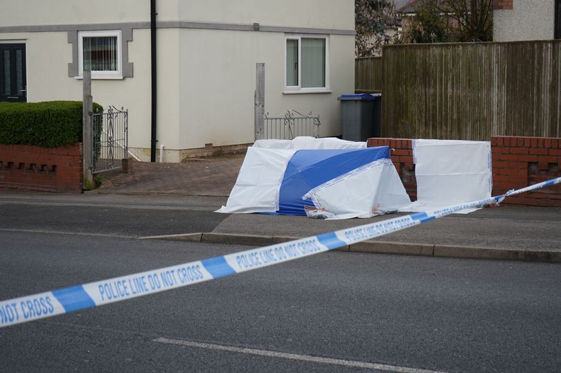 A forensic tent has also been put up at the scene